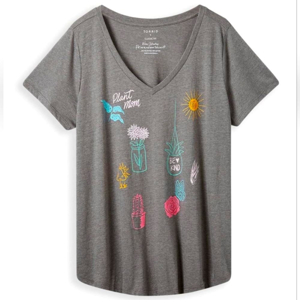 "Plant Mom" Girlfriend Tee